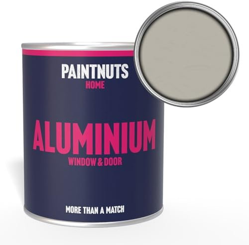 Paintnuts Aluminium Window & Door Paint - RAL-7044 - SILK GREY Matt 2.5 Litre Tin