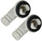 MEETOOT Lot de 2 raccords de tuyau de vidange de climatiseur de 15 mm - Conduite de condensat - Joint d'étanchéité coudé pour fenêtre unité AC Mini Split Frigidaire