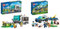 LEGO 60386 City Müllabfuhr & 60369 City Mobiles Polizeihunde-Training, Polizeiauto-Spielzeug mit Anhänger, Hunde- und Welpenfiguren, Tier-Set für Kinder ab 5 Jahren