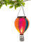 Hot Air Balloon Solar Garden Light | Hanging Hot Air Balloon Solar Lantern | Flickering Flame Led Lights Outdoor Garden Decor | Outdoor Solar Light Ornaments for Yard Garden Camping Traveling