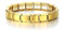 Aidenn Italian Charm Bracelet Gold,Italy Charms Set, 9mm Stainless Steel Module Vintage Base Bracelet Italian Charms