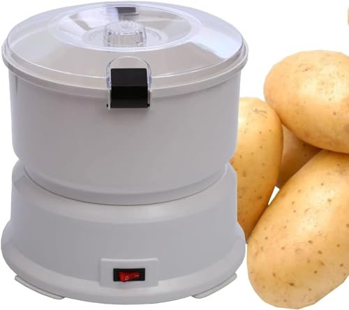 YUNYHAO Epluche-patates Électrique, Épluche-patates Automatique, Épluche-patates Rotatif Multifonctions, Épluche-patates Multifonctions, Épluche-Cuisine