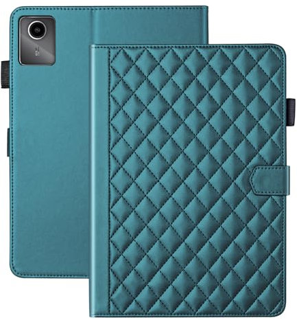 Vaitasy Funda para Lenovo Tab M11 11 Pulgadas 2024 TB330 Business Cuero PU Tablet Carcasa para Lenovo Tab M11 con Ranura para Tarjeta Verde