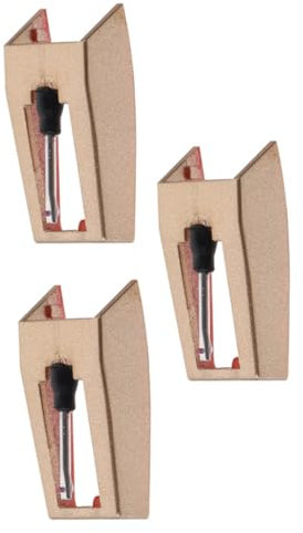 Hoement 3stücke Plattennadeln Ersatz Für Plattenspieler Nadeln Vinyl Nadeln Aluminium Stange Plattenspielernadeln Kompatibel Mit Verschiedenen Modellen