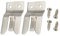 DIDILLX Edelstahl Autoradio Mikrofon Clip Halter mit Schrauben sorgt für klare Anrufe und stabilen Halt für verschiedene Radios