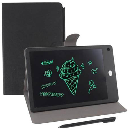 10 Zoll Wiederverwendbares Schreibblock, Digitales Zeichnen -Tablet, LCD -Schreibblock mit Sofortigem Löschen, Enthält Stiftstift