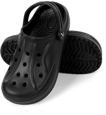 HEYO Clogs Herren Damen Leichte Gartenschuhe Pantoletten Unisex Gartenclogs Sandalen