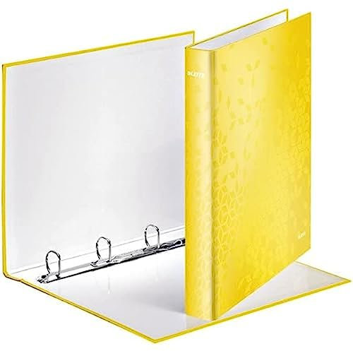 Leitz Ringbuch WOW A4+ 4DR 25 mm, gelb