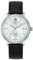 Jacques du Manoir Herren Analog Uhr mit Leder Armband JDM-WG004-06