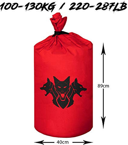 Cerberus Strength Robuster Sandsack V2 mit Auskleidungsset (100–130 kg)