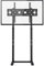 UNHO TV Floor Stand, Tall TV Stand Height Adjustable TV Mount Stand Free Standing TV Bracket for 32”-65” Flat Panel LED LCD Screens Max VESA 600x400 up to Loading Weight 40KG