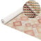 ANRO Weichschaummatte Badematte Badvorleger Duschvorleger Antirutsch Badläufer Patchwork Beigebraun 300x80cm