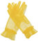 Hoseirty Damen-Handschuhe, kurz, Tüll, Hochzeit, Party, Handgelenk, Vintage, transparent, für Tee, Party, Abend, Abschlussball, Opern, Party, Handschuhe, gelb