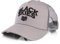 Blackskies® Team Baseball Cap | Herren Damen Schirm Premium Snapback Trucker Mütze Kappe Basecap Kappe Grau