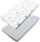 TupTam Baby Spannbettlaken Kinder Spannbetttuch für Babybett Kinderbett 2er Pack, Farbe: Grau/Fuchs Mint, Größe: 90 x 200 cm