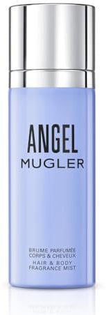 MUGLER ANGEL Parfum Brume Cheveux et Corps, Parfum pour Femme Ambré Gourmand, Brume pour Femme 100 ml