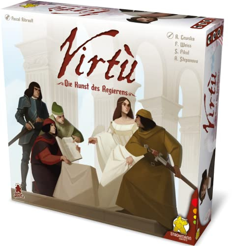 Strohmann Games, Virtù, Expertenspiel, Strategiespiel, 2-5 Spieler, Ab 14+ Jahren, 60-150 Minuten, Deutsch