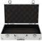 ERINGOGO Aluminum Briefcase - 11 Inch Hard Laptop Briefcases with Lock, Multifunctional Case, 11 Inch- Silver- Lock, 30x18x7.8cm