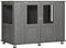 PawHut Dog Crate Furniture End Table, Pet Kennel for Extra Large Dogs with Magnetic Door, Grey, 114 x 60 x 82 cm
