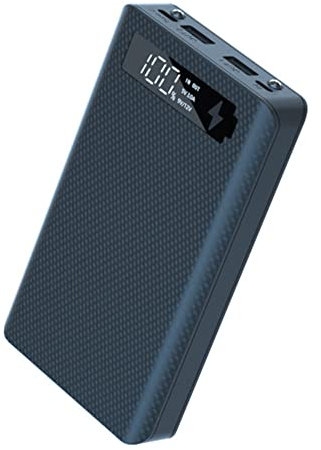SVRITE 6X18650 Batterie LadegeräT Kasten Power Bank GehäUse 18650 Batterie Aufladung Kasten für Handy Ladung, Standard Ladung Schwarz