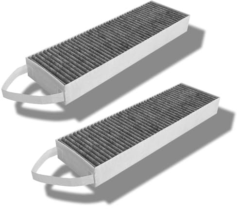 Aktivkohlefilter für Bora Pure/X Pure/S Pure Dunstabzugshaube, 2 Stück Filterzubehör, Hochwertiger Aktivkohlefilter für PUAKF Filter Zubehör Ersatzfilter