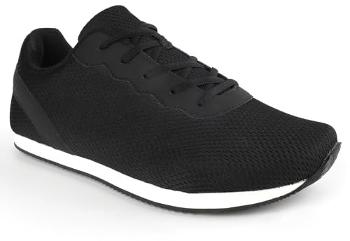 Knixmax Outdoor Baskets larges pour homme et femme - Légères - Respirantes et confortables - Chaussures de sport athlétiques, b noir, 41 EU