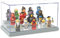 Mini Vitrina de Figuras, XiYee Acrílico Apilable Modelo Vitrina Minifiguras Bloque de Construcción Vitrina, Prueba de Polvo Vitrina para Figuras Minifigures