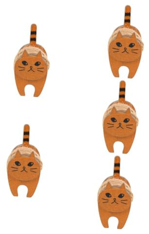 EXCEART 5 Sets Modernes Design Katze Form Gewinde Lagerung Dekorative Kabel Veranstalter Für Desktop