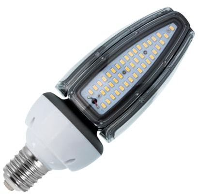 LEDKIA LIGHTING LED-Glühbirne E40 50W für Strassenbeleuchtung Corn IP65 2700K Warmweiß E40