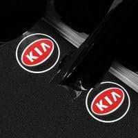 YGYGNZBV 2 Pcs Car Door Step Welcome Lights for KIA, Wireless LED Projector Car Welcome Light Interior Car Lights Decor,2pcs