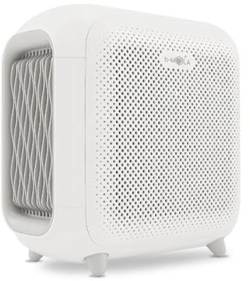 b-MOLA Luftreiniger, 4-stufiges Filtersystem - Effizient gegen Allergene, Pollen, Staub, Viren, Bakterien und unangenehme Gerüche, für Räume bis zu 34 m²