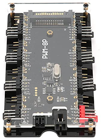 ZenithAur Case Fan Hub PWM ARGB 2 in 1 Controller, Outlast Two in One Case Fan Hub, Compatible with DIY Computer Cooling Fan Projects