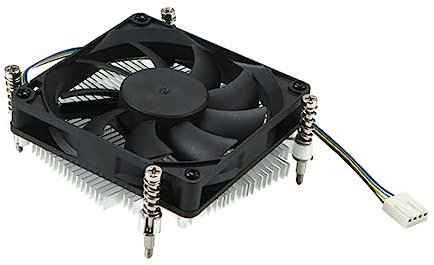 SHINEOFI Electric CPU Cooling Fan Ultra Thin Design for Desktop Computers High Performance Silent Operation Replacement for CPU Air Cooler