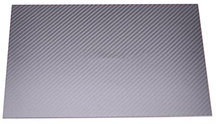 Feuille en fibre de carbone, 1 panneau composite de 400 mm x 200 d'épaisseur, épaisseur: 0,5, 2, 3, 4(5.0mm Thickness)