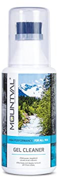 Gel Nettoyant pour Chaussures de Marche en Nubuck, Daim et Gore Tex, par Mountval