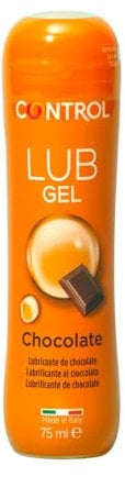 Control Lub Gel Chocolate Gel Lubrificante A Base D'Acqua All'Aroma Di Cioccolato - 100% Made in Italy - 75 Ml