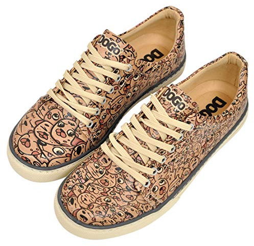 DOGO Damen Sneakers Sneaker, Multicolore, 39 EU