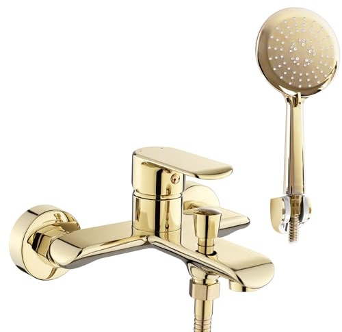 Rea - Badewannenarmatur My1805-3G Bloom, Golden, 18,5X18,5X10,5Cm