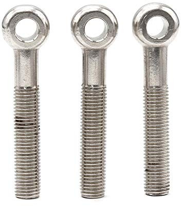 Vite antiscivolo in acciaio inossidabile 304, vite ad occhiello, bullone con foro, M8-M8 * 40mm (10 pezzi)