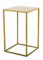 HowHomely Blumenständer Metall Gold 40 cm Hoch - Solider und Robuster Blumenhocker Metall - Pflanzenständer für die Dekoration in Wohnzimmer Schlafzimmer oder Büro