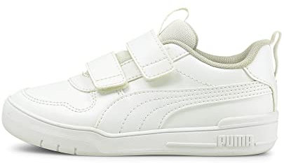 PUMA Multiflex SL V Inf, Scarpe da Ginnastica Unisex-Bimbi 0-24, White White, 23 EU