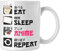 Trendation - Anime Tasse Geschenk Spruch Kaffeetasse Geschenke Deko Anme Fan (Weiß)