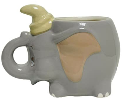 Disney Dumbo The Elephant Shaped Grey 3D Mug Coffee Mugs Novelty Tea Cup Gift