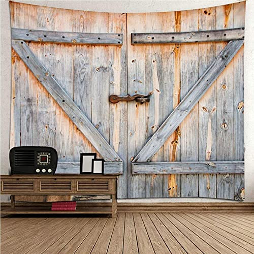 Alte Tür Wandteppich, 3d Aesthetic Psychedelic Tapestry, Home Decor Wandteppiche Wandkunst für Zimmer, 150x200 cm