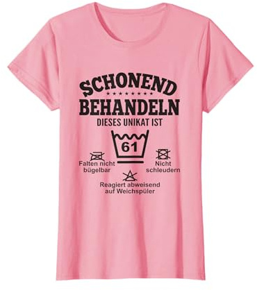 61. Geburtstag Beste Freundin 61 Geburtstag Mutter Mama Frau T-Shirt