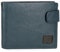 Pepe Jeans Marshal Portefeuilles et Porte-Monnaie en Cuir de Vachette Noir, Marron, Bleu et Gris, Bleu, Talla única, Portefeuille Fermeture