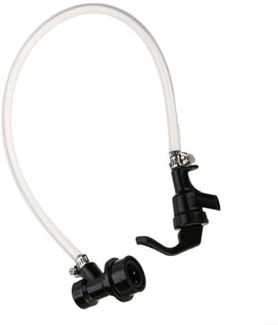 DAZZLEEX Ein Set von Bierkrug mit transparentem Schlauch, Biersiphon, Filter, Bierbrauen, Werkzeug für Bier oder Wein (50 cm)