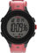 Timex Ironman T200 Armbanduhr, Unisex, 42 mm, rotes Silikonarmband, digitales Zifferblatt, schwarzes Gehäuse TW5M62300