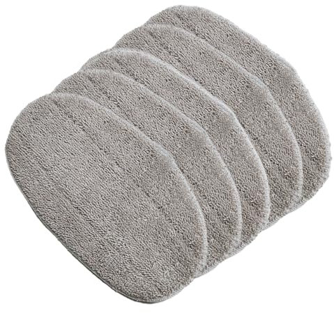 Alnicov 5 Stück Ersatz-Wischpads für Leifheit CleanTenso Dampfreiniger, Reinigungstücher, Dampfwischerbezüge für die Tiefenreinigung