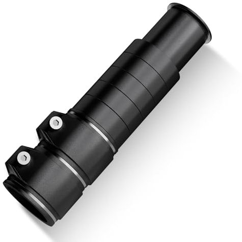 CLOPAE Lenkererhöhung Fahrrad 28.6mm, Fahrradlenker Erhöhung für Fahrren Gesundheit, Fahrrad Vorbau Riser, Aluminium Fahrrad Lenker Erhöhen für MTB, Rennrad, Stadträder